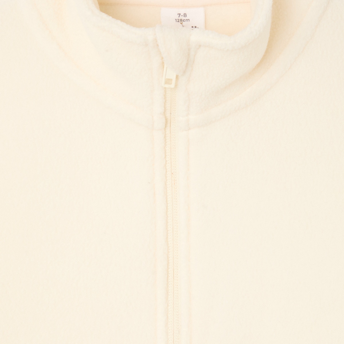 Forro polar con cremallera entera infantil Crudo-3