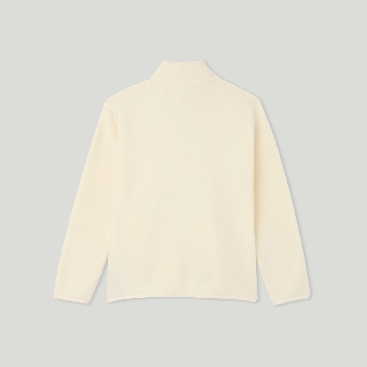 Forro polar con cremallera entera infantil Crudo-2