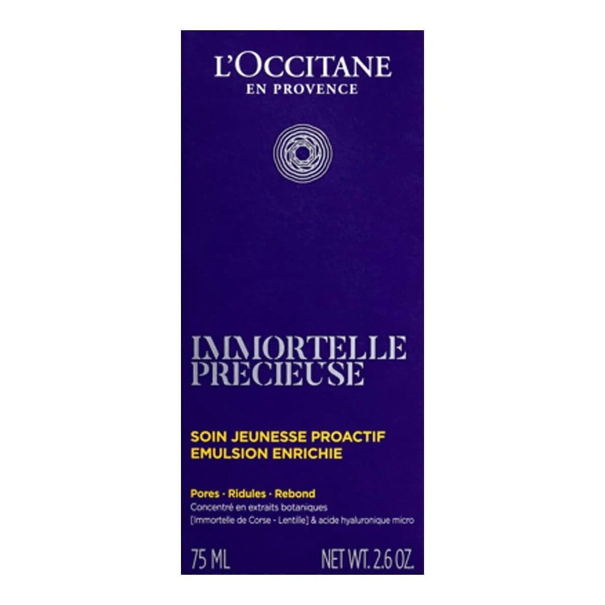 Emulsão Enriquecida Preciosa Immortelle 75 ml 2