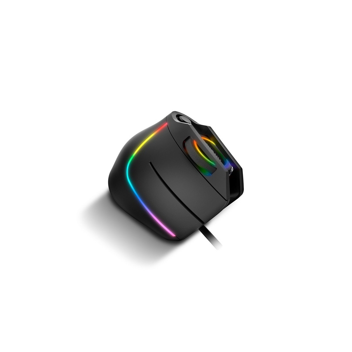 Rato Vertical Ergonómico Gaming Krom Kaox RGB - Preto 1
