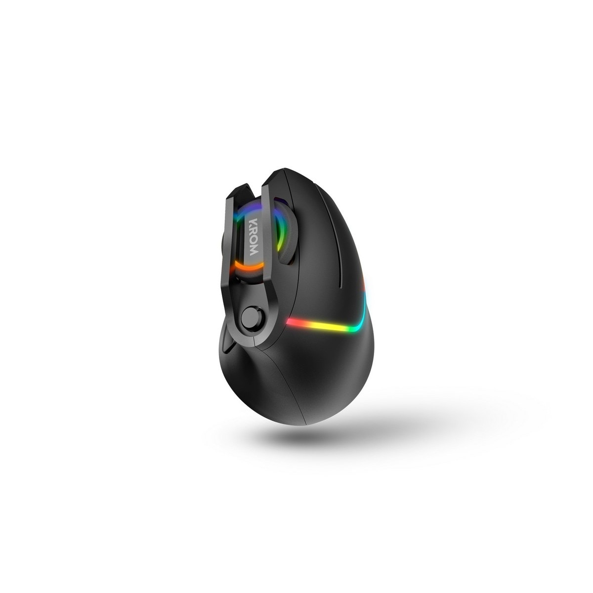 Rato Vertical Ergonómico Gaming Krom Kaox RGB - Preto 3