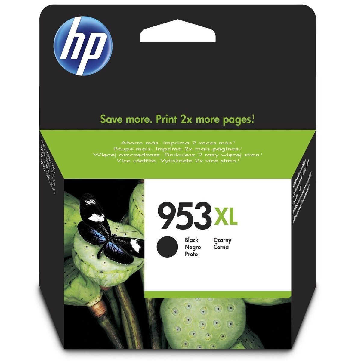 Tinteiro HP Original L0S70AE 953XL Preto, Alto rendimento 1