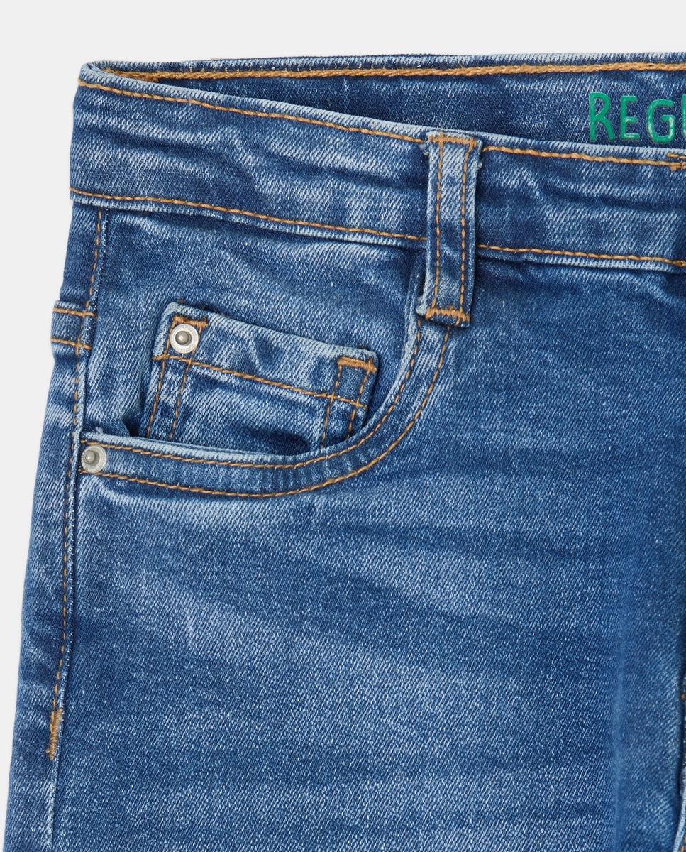 Jeans regular Azul pálido-2