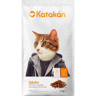 Alimento Seco para Gato rico em Aves embalagem 2 kg - Katakán