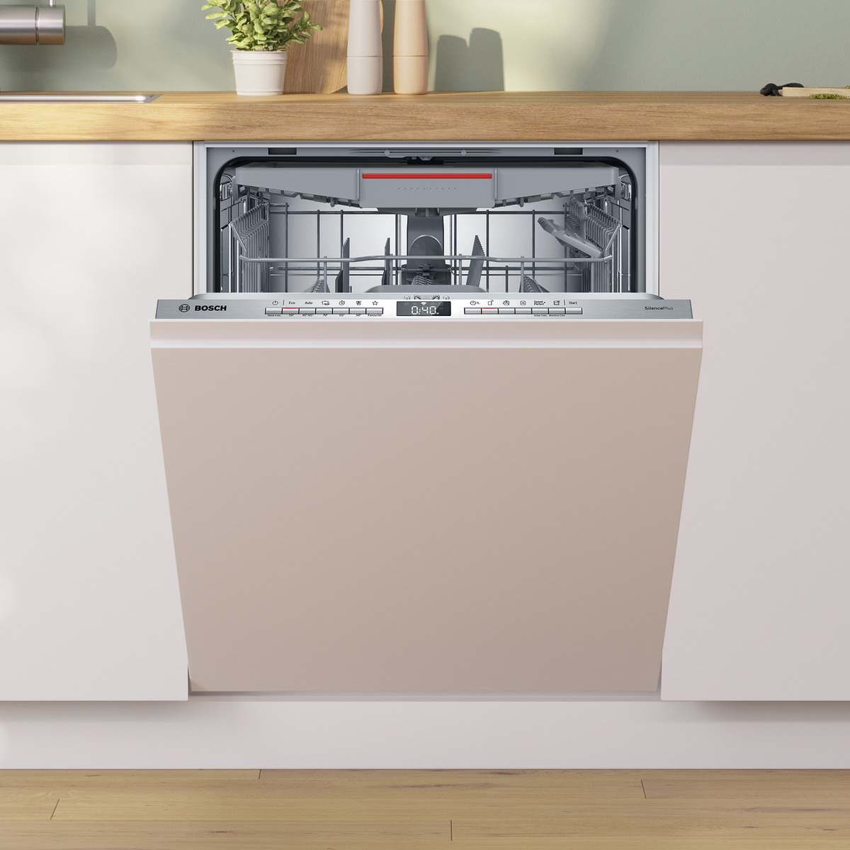 Máquina de Lavar Loiça Encastrável Bosch Serie 4 SMH4EVX08E de 14 Conjuntos, 3º Cestos e de 60 cm 3