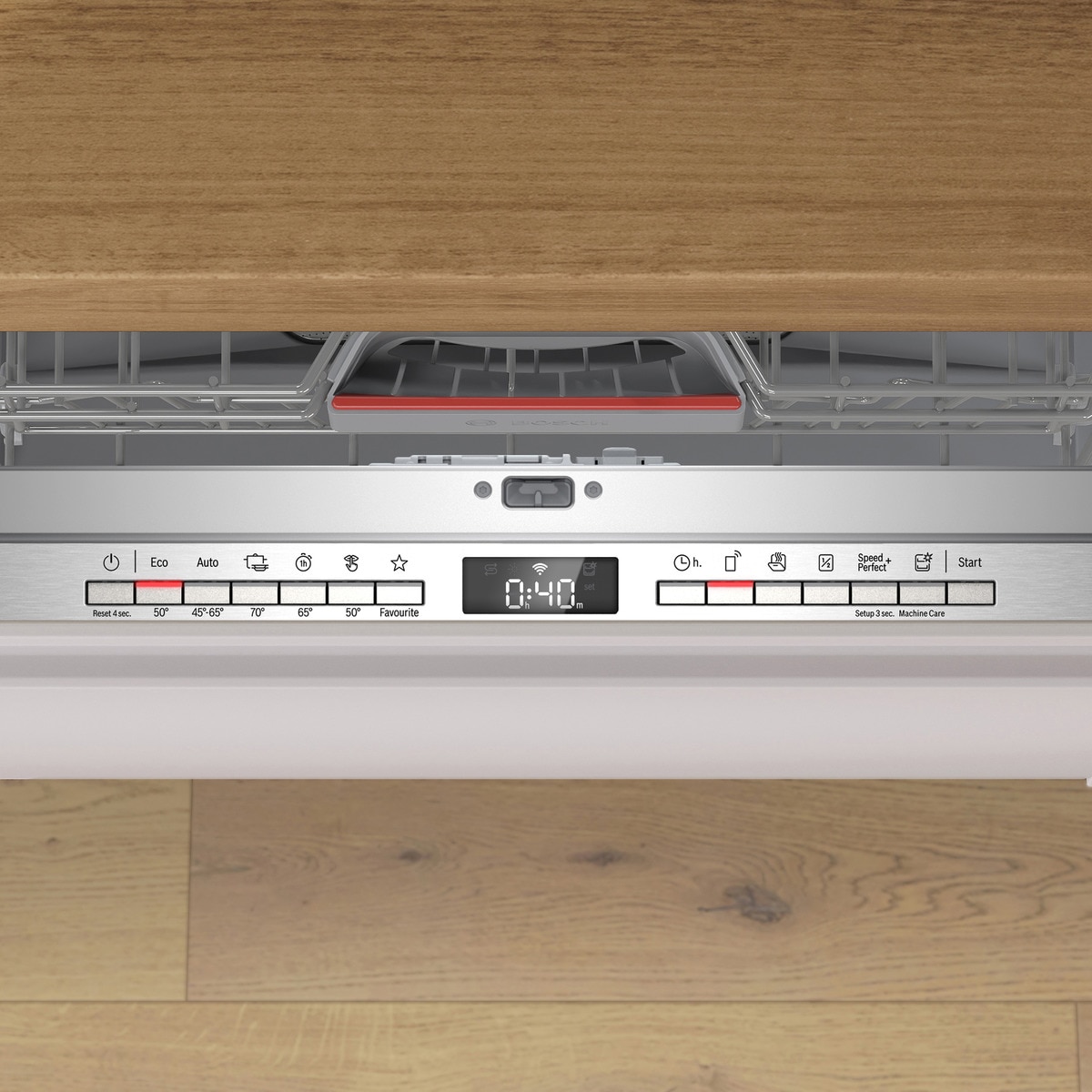 Máquina de Lavar Loiça Encastrável Bosch Serie 4 SMH4EVX08E de 14 Conjuntos, 3º Cestos e de 60 cm 4