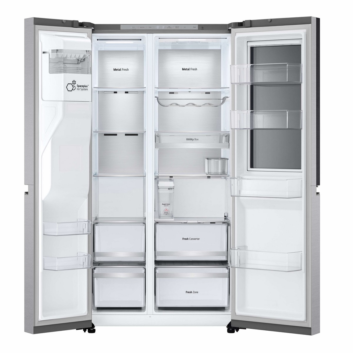 Frigorífico Americano LG GSXE91MBAD No Frost, Door in Door™ e de 179 cm - Metal Sorbet 7