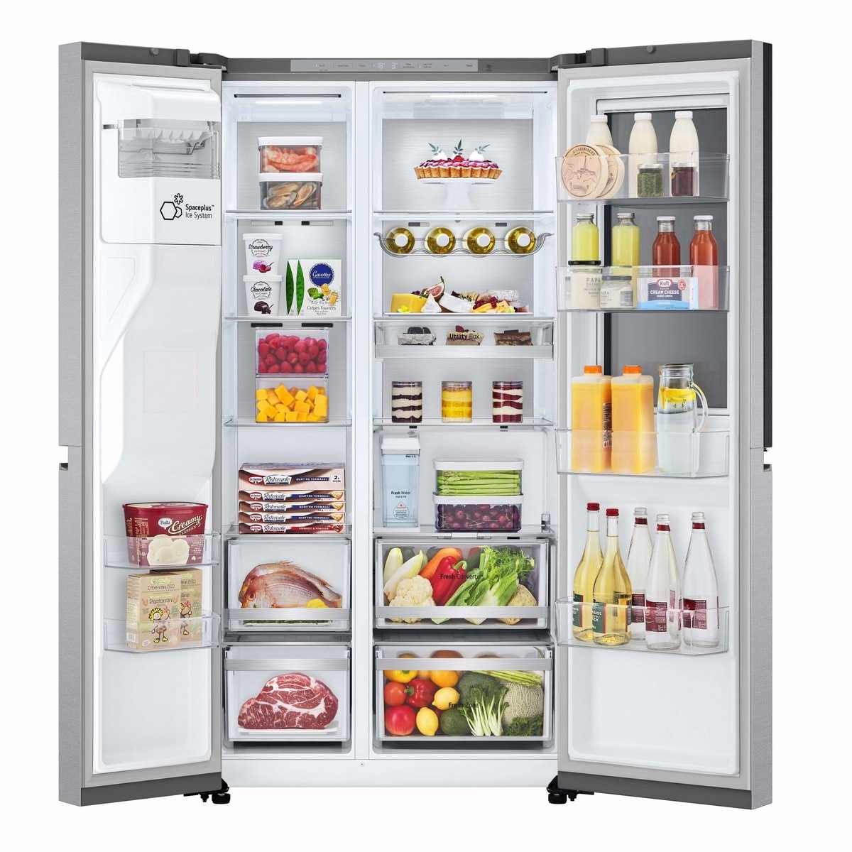 Frigorífico Americano LG GSXE91MBAD No Frost, Door in Door™ e de 179 cm - Metal Sorbet 4