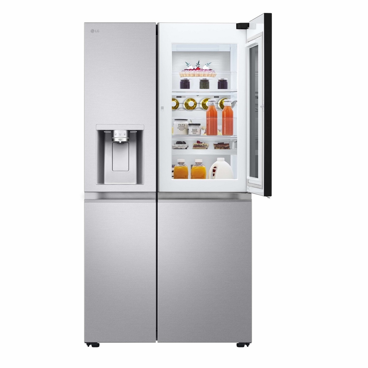 Frigorífico Americano LG GSXE91MBAD No Frost, Door in Door™ e de 179 cm - Metal Sorbet 3