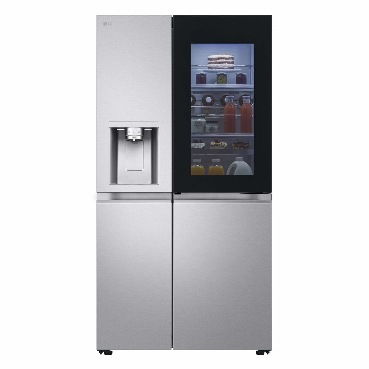 Frigorífico Americano LG GSXE91MBAD No Frost, Door in Door™ e de 179 cm - Metal Sorbet 2