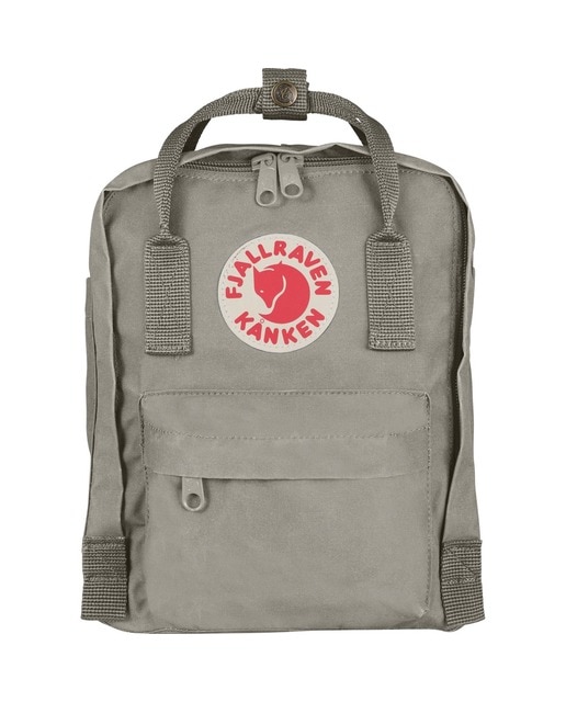 Imagem 0 de Mochila unissexo Kånken Mini de vinil com remendo à frente