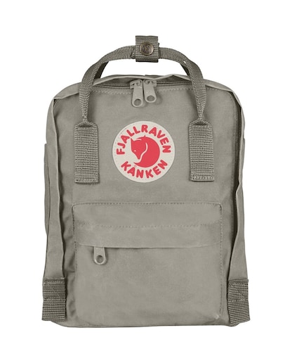 Imagem 0 de Mochila unissexo mini de vinil com remendo à frente