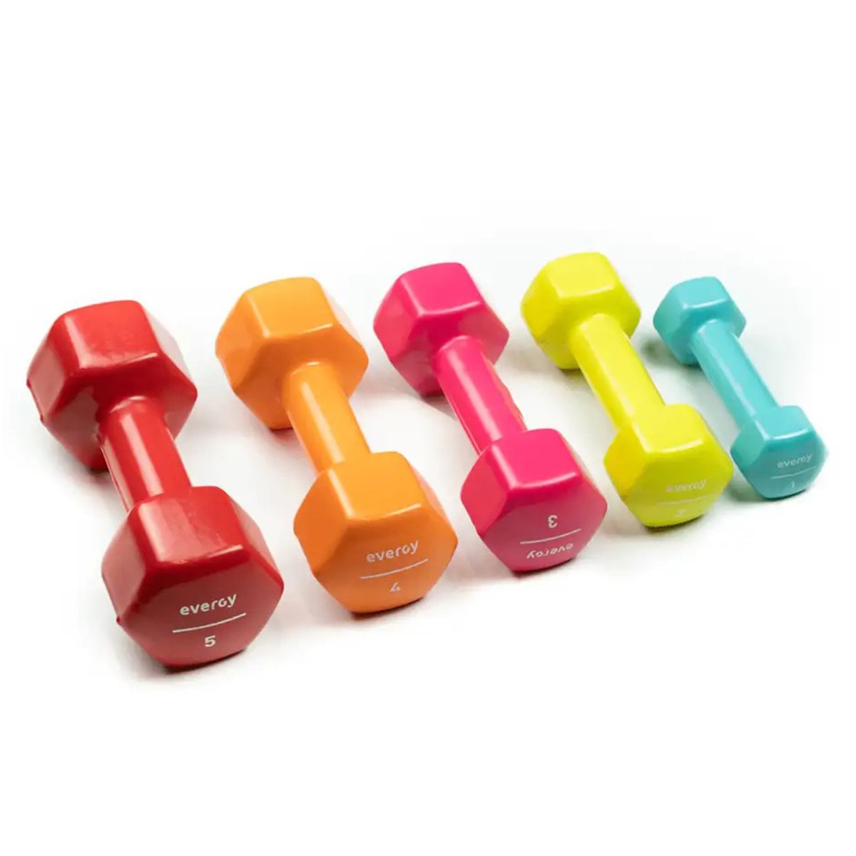 Halteres Studio Home - 5 kg Vermelho-5