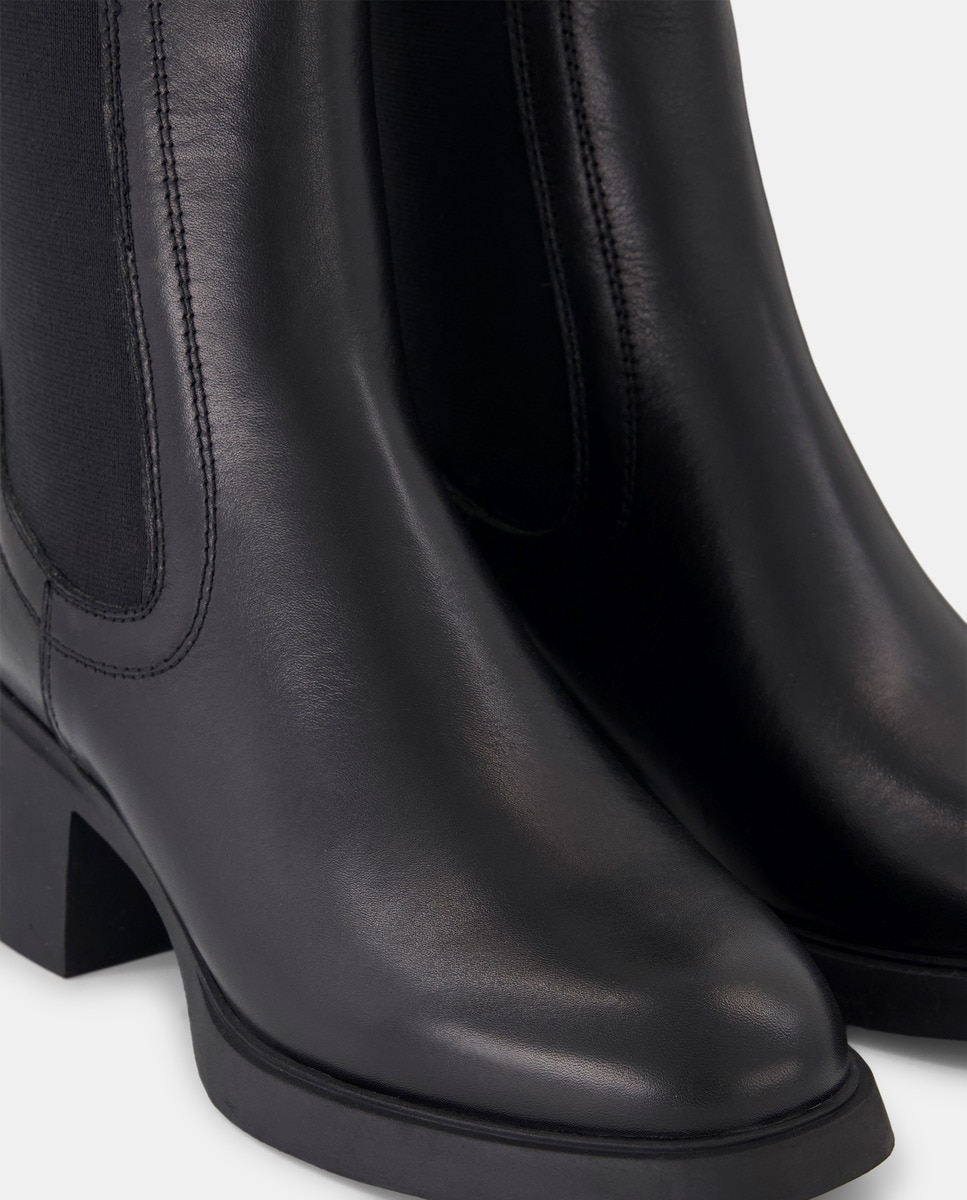 Botins Chelsea com Salto Preto-4