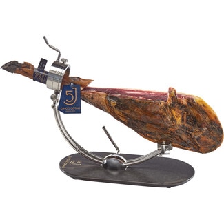 jamón de bellota 100% ibérico corte a cuchillo - Cinco Jotas