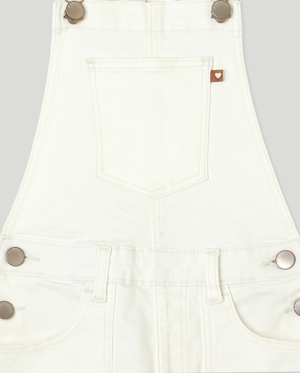 Jardineiras Branco-marfim-5