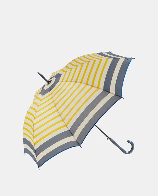 Imagem 0 de Guarda-Chuva Comprido Automático. Estampado às Riscas