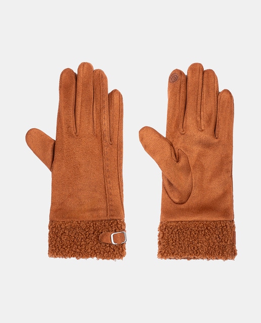 Imagem 0 de Luvas em Croute com Punho de Pelo de Borrego