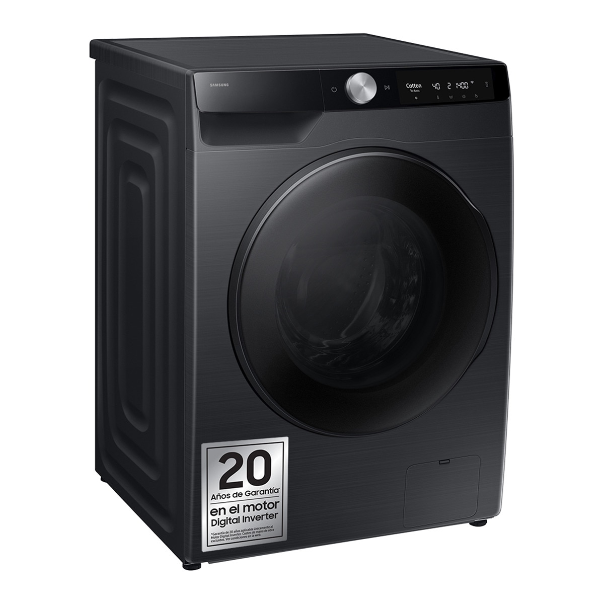 Lavadora Secadora Samsung 9kg/6kg con Autodosificación Clase D/A Negra WD90DG6B85BBU3 Negro-1