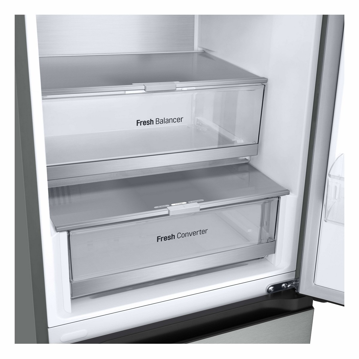 Frigorífico Combinado LG GBV7280BMB No Frost e Smart Inverter™ e de 203 cm - Metal Sorbet 7