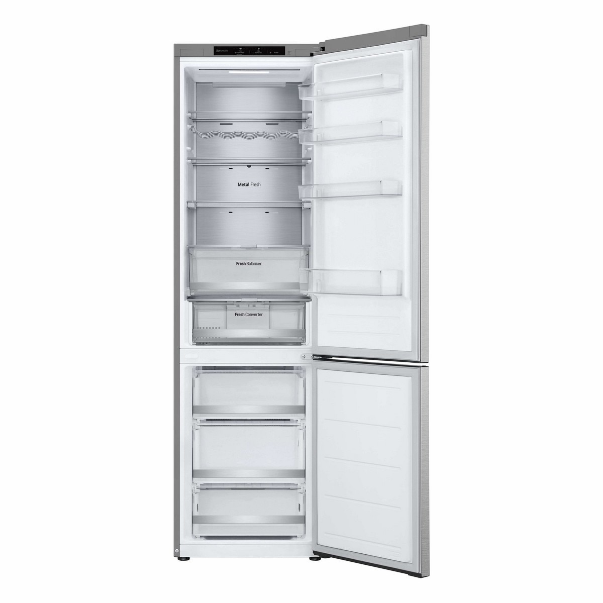 Frigorífico Combinado LG GBV7280BMB No Frost e Smart Inverter™ e de 203 cm - Metal Sorbet 5