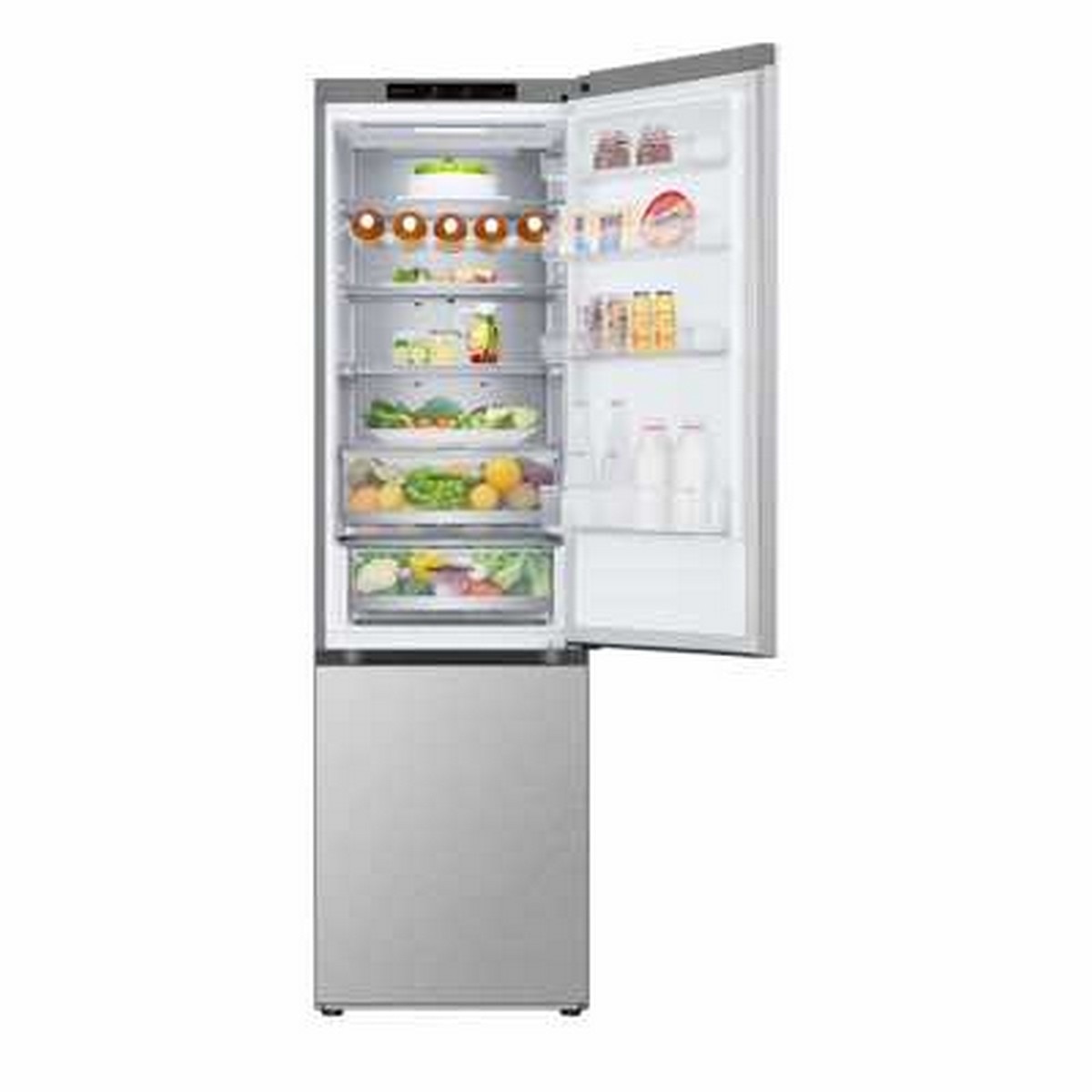 Frigorífico Combinado LG GBV7280BMB No Frost e Smart Inverter™ e de 203 cm - Metal Sorbet 2