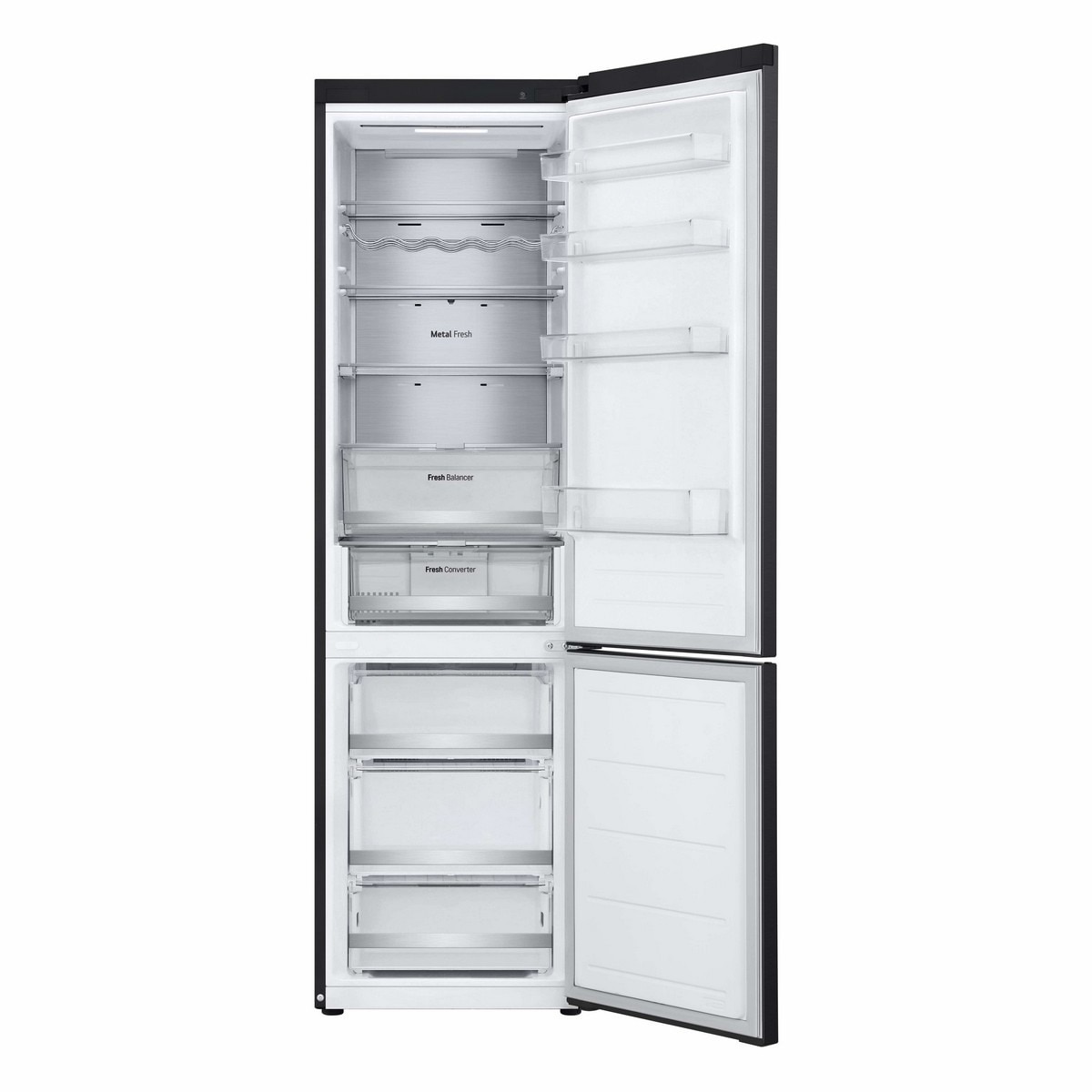 Frigorífico Combinado LG GBV7270DEV No Frost e Smart Inverter™ e de 203 cm - Essence Matte Black 3