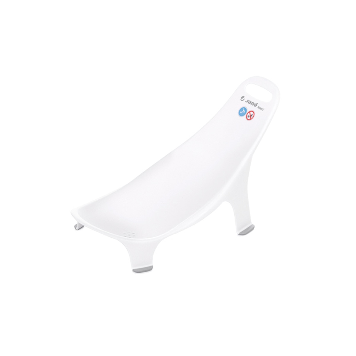 Espreguiçadeira de Banho para Bebé Nemo Branco-1