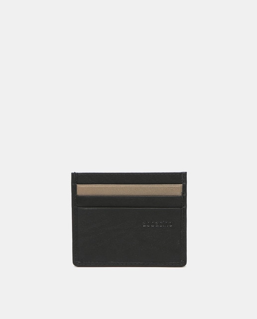 Imagem 0 de Porta-Cartões em Pele - Preto