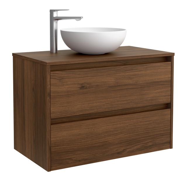 Imagen 0 de Mueble de baño con 2 cajones para lavabo de sobre encimera Noja Salgar
