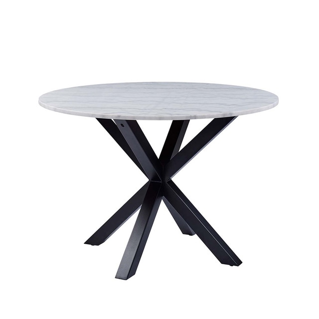 Imagen 0 de Mesa de comedor redonda de mármol blanco Heaven El Corte Inglés