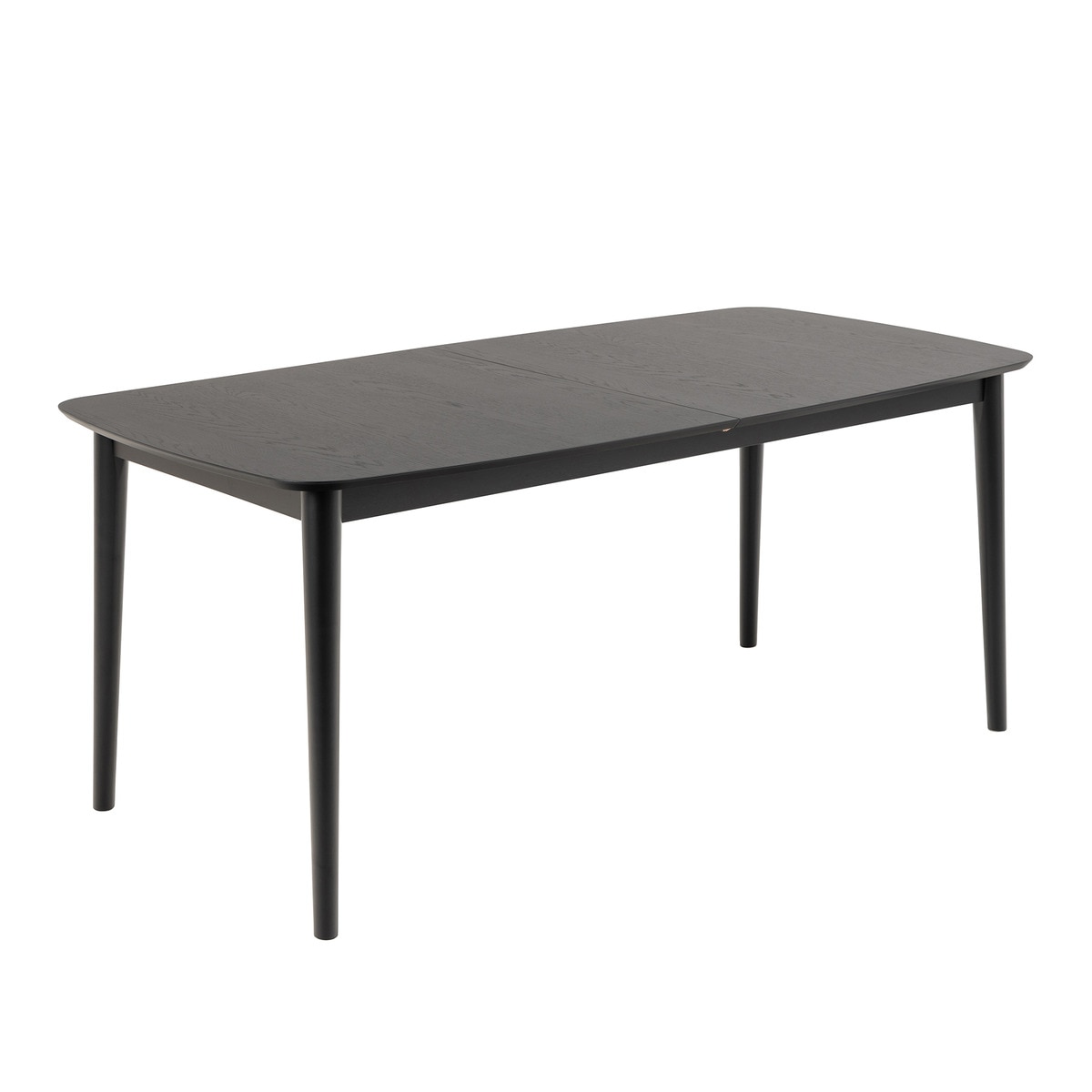 Mesa de comedor extensible Dumas El Corte Inglés Negro-1