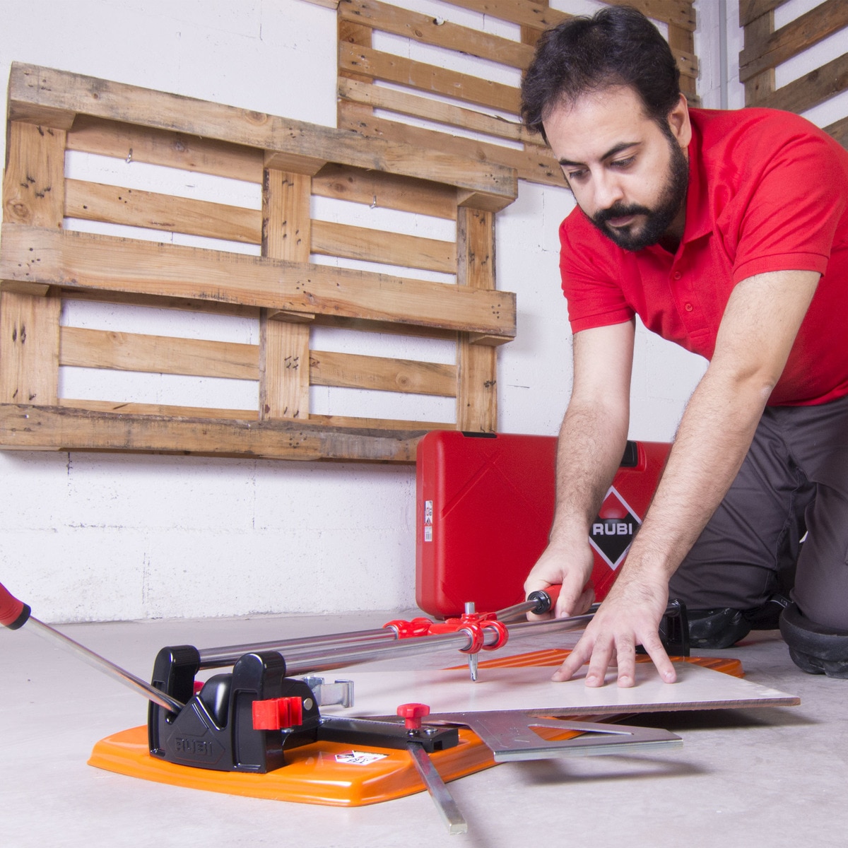 Cortadora Manual Profesional TS-66 Max Naranja-2