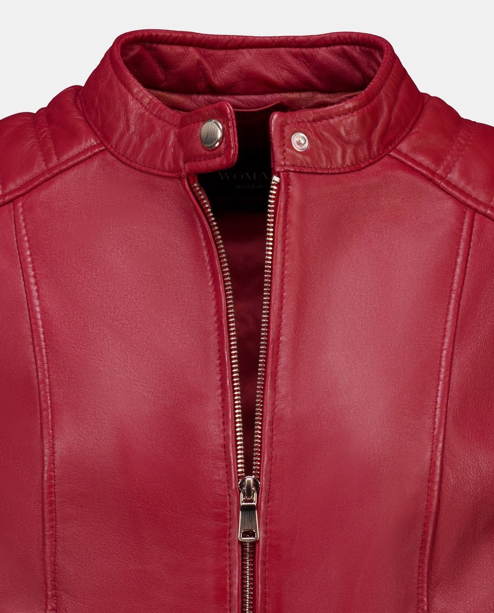 Cazadoras Piel Mujer El Corte Ingles Cazadora Biker De Mujer De