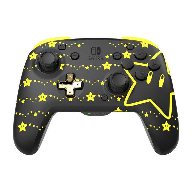 Imagem 0 de Comando Rematch Wireless PDP Glow - Mario Stars