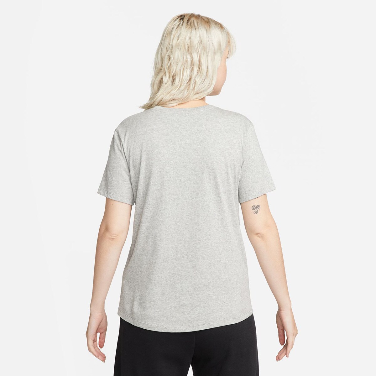 T-shirt Essentials Cinzento-2