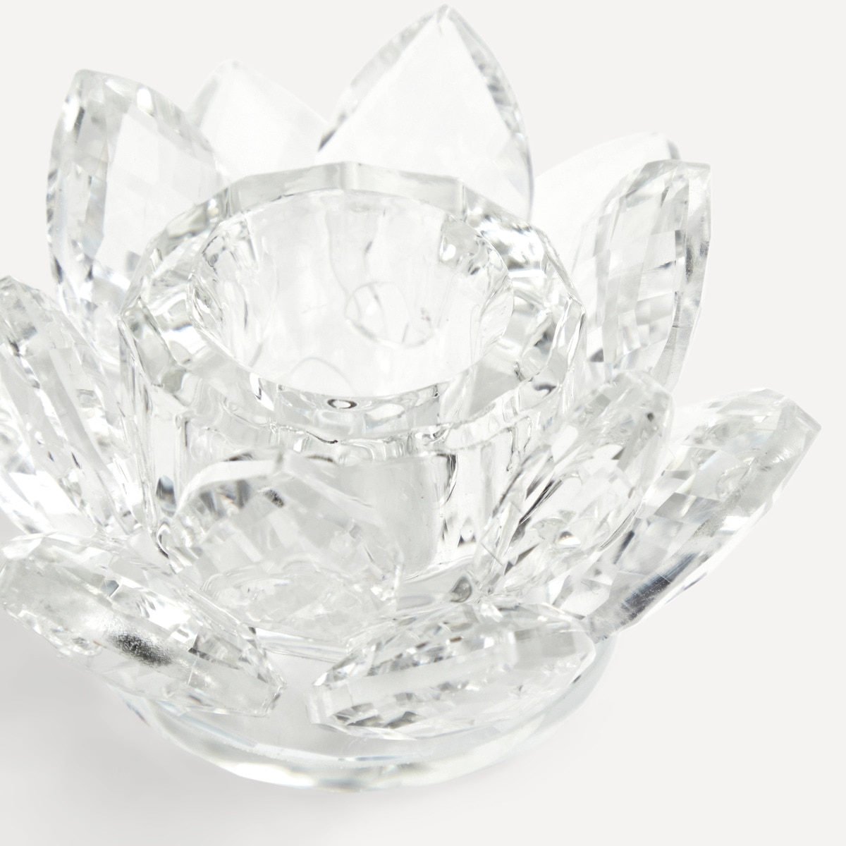 Porta-Velas de Cristal Vilna Transparente-3