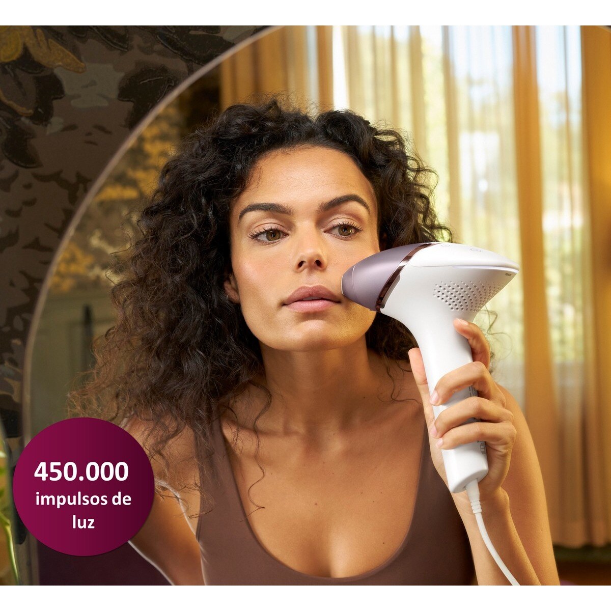 Depiladora de Luz Pulsada IPL Philips Serie 8000 BRI947/00 para Rosto, Corpo com 4 Acessórios Branco-8