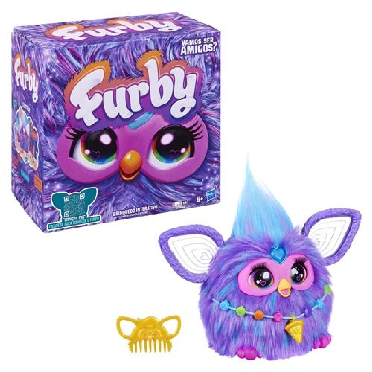 Peluche Furby Purple 3