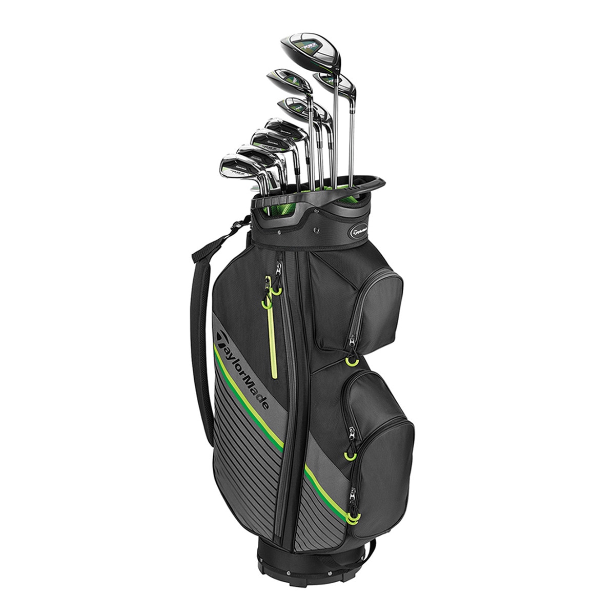 Conjunto de Golf Rbz Sl Pack 11 Peças de Aço Regular para Esquerdino Verde-1