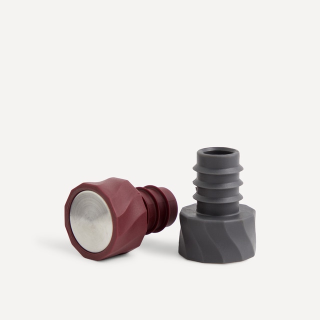 Imagem 0 de Conjunto de 2 Tampas de Vinho de Silicone Vinobile
