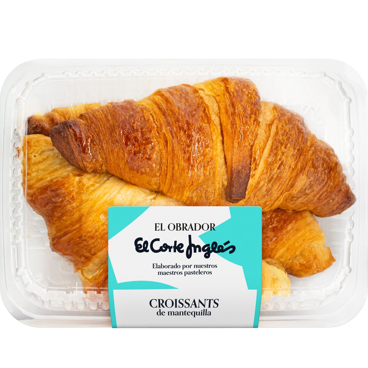 croissant recto de mantequilla 3 unidades bandeja 195 g