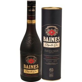 Etiqueta Oro pacharán navarro botella 70 cl - Baines