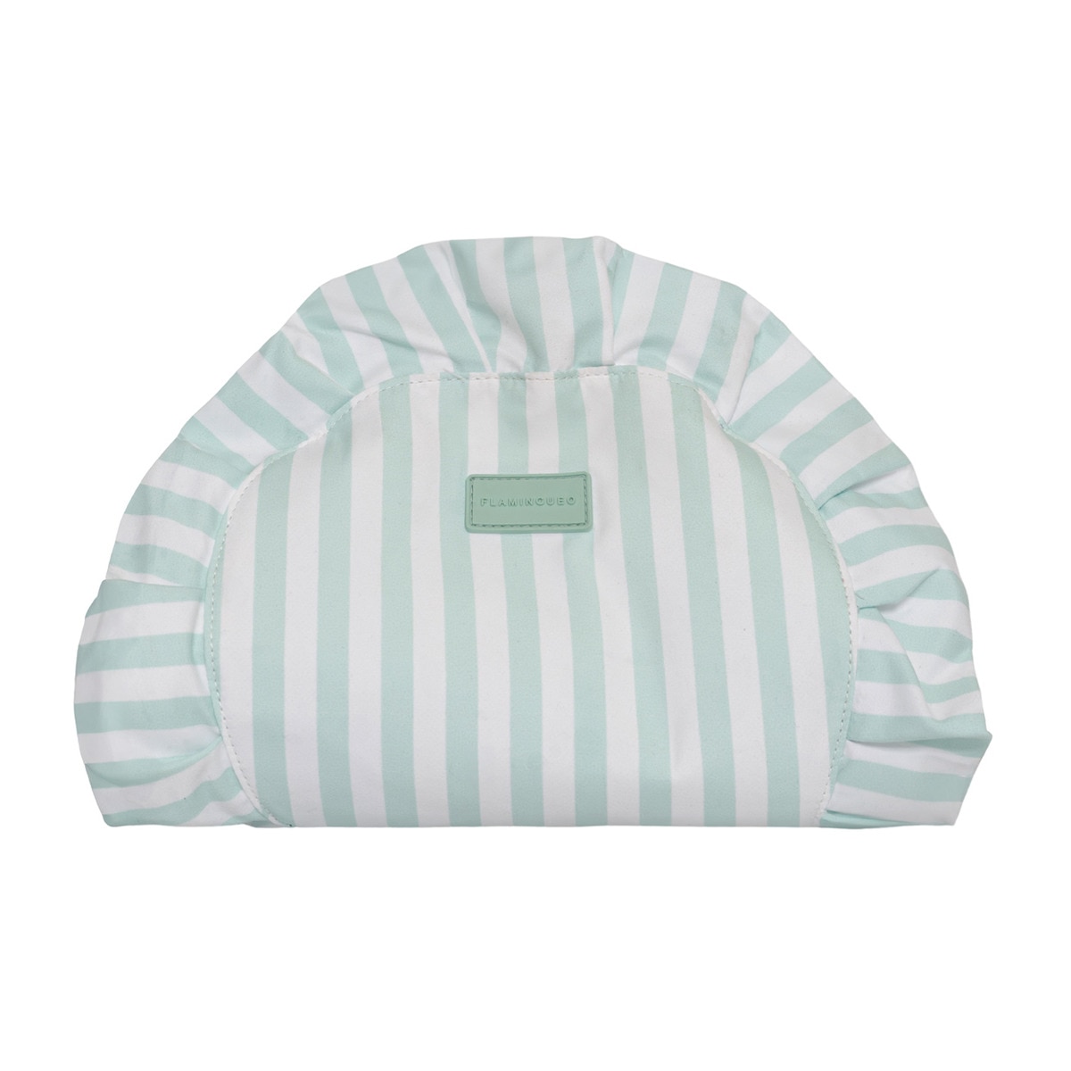 Imagem 0 de Necessaire de maquilhagem Flamingueo com desenho de concha riscas azules