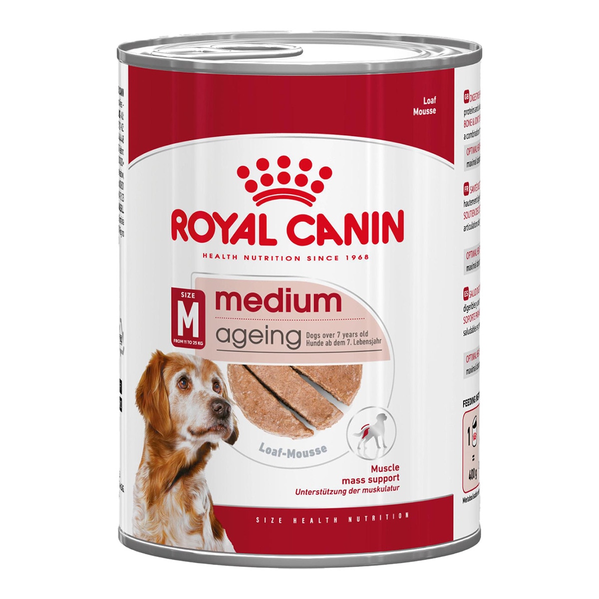 Comida húmeda para perros adultos y sénior Royal Canin Ageing +7 paté 410 g 1