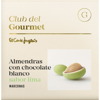 Amêndoas com Chocolate com Lima embalagem 80 g - Club Del Gourmet