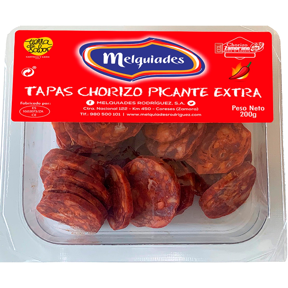 Chouriço Extra Picante Tapas unidade 200 g