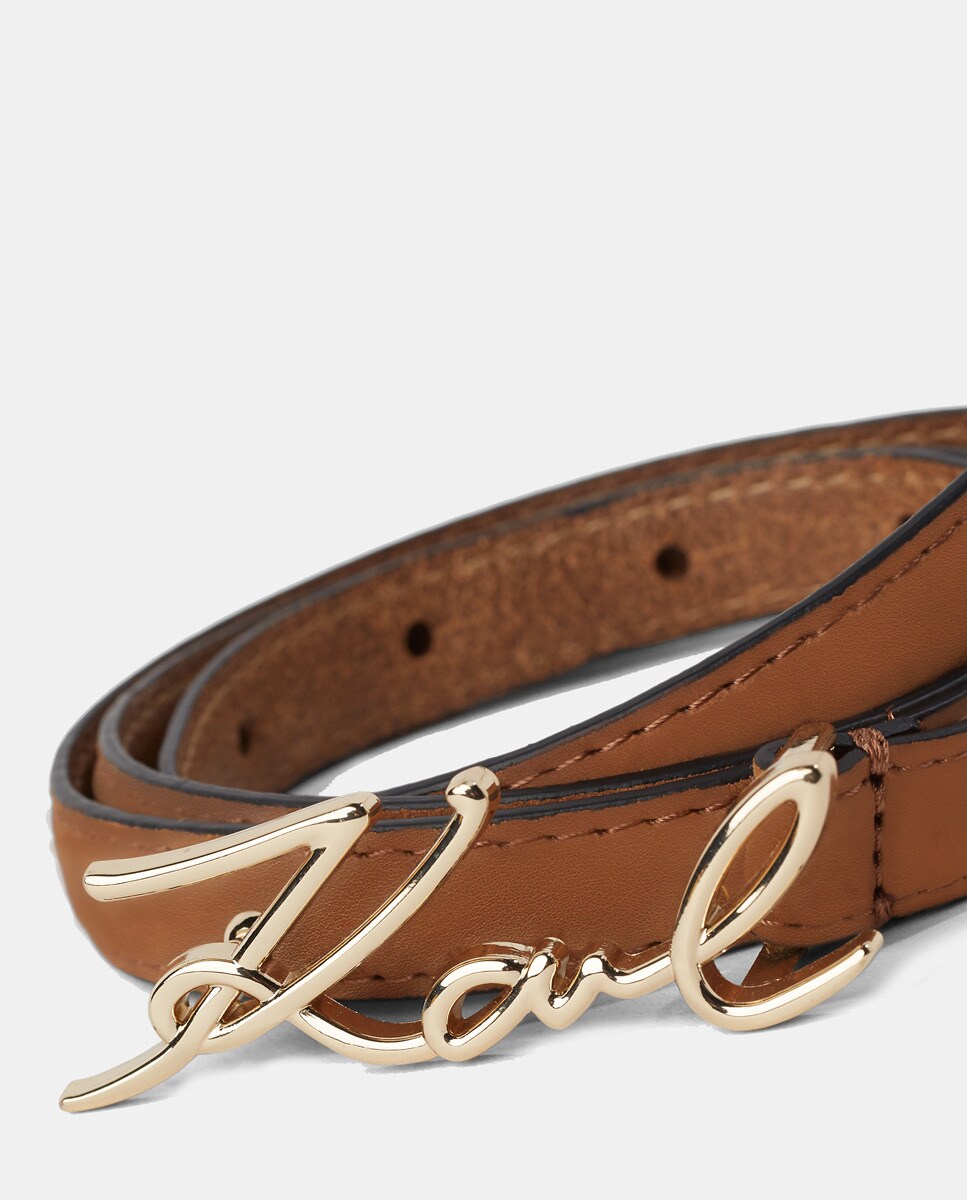 Cinto Signature Sm Buckle Castanho-3