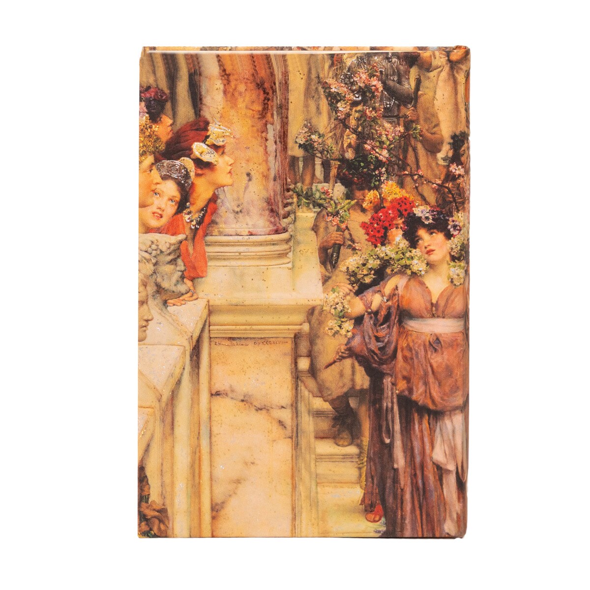 Libreta Primavera Mini (90x140x16) rayada de 176 páginas y cierre con banda elástica Paperblanks multicolor 3