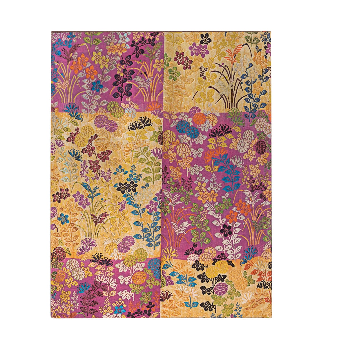 Libreta Flexi Kara-ori Rosa Ultra (175x225x12mm) lisa de 176 páginas y cierre con banda elástica Paperblanks rosa 3